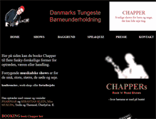 Tablet Screenshot of chapper.dk